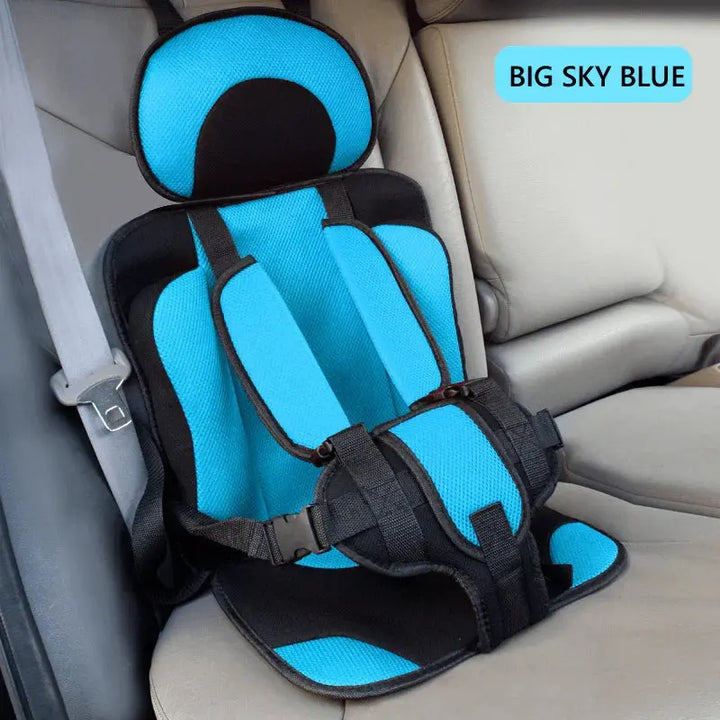 Stornfield | Portable Child Travel Car Seat | Foldable Safety Booster with 5-Point Harness | Ages 0–12 Years