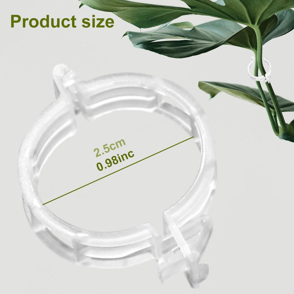Stornfield | Tomato Clips, Plastic Trellis Clips
