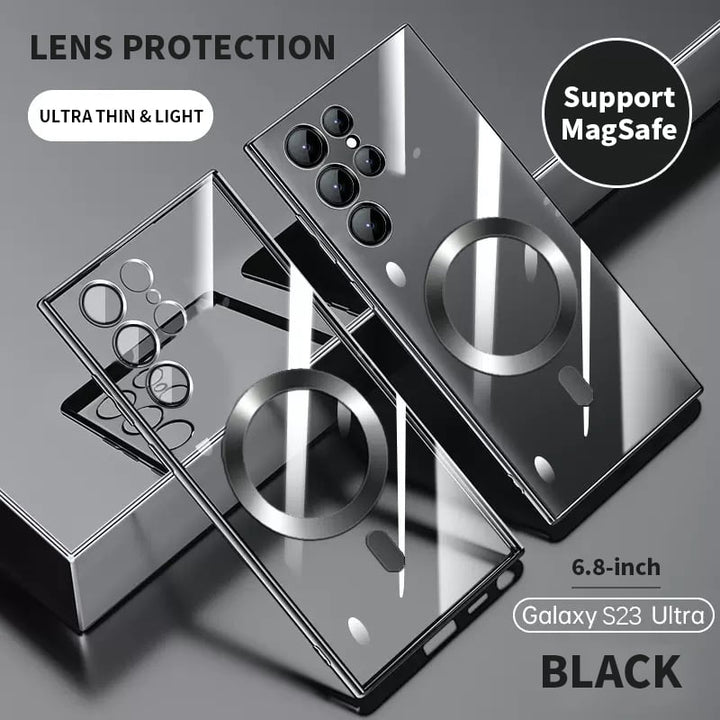 Stornfield | Luxury Transparent Magnetic Cover for Samsung