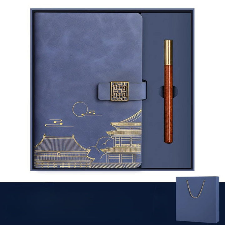 Imperia Luxe Gift Set – Notebook, Thermos Bottle and Pen in Gift Box | Stornfield