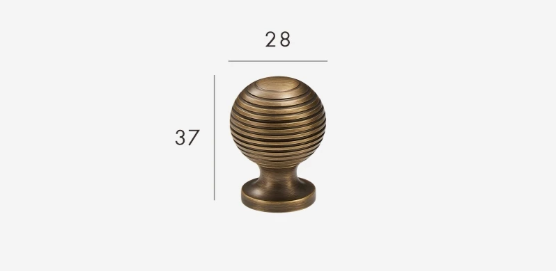 BrassElegance Solid Brass Antique T-Handle Stornfield