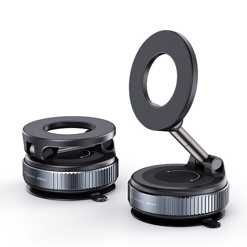 LumaTrust Magnetic Car Phone Holder with Vacuum Suction Power | Stornfield
