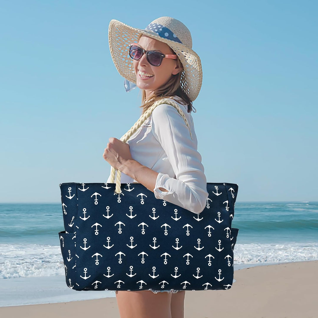 Waterproof Large Tote with Zipped Storage for Work & Play | Stornfield