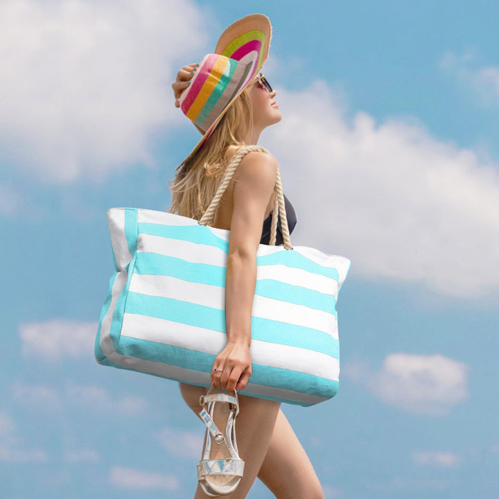 Waterproof Large Tote with Zipped Storage for Work & Play | Stornfield