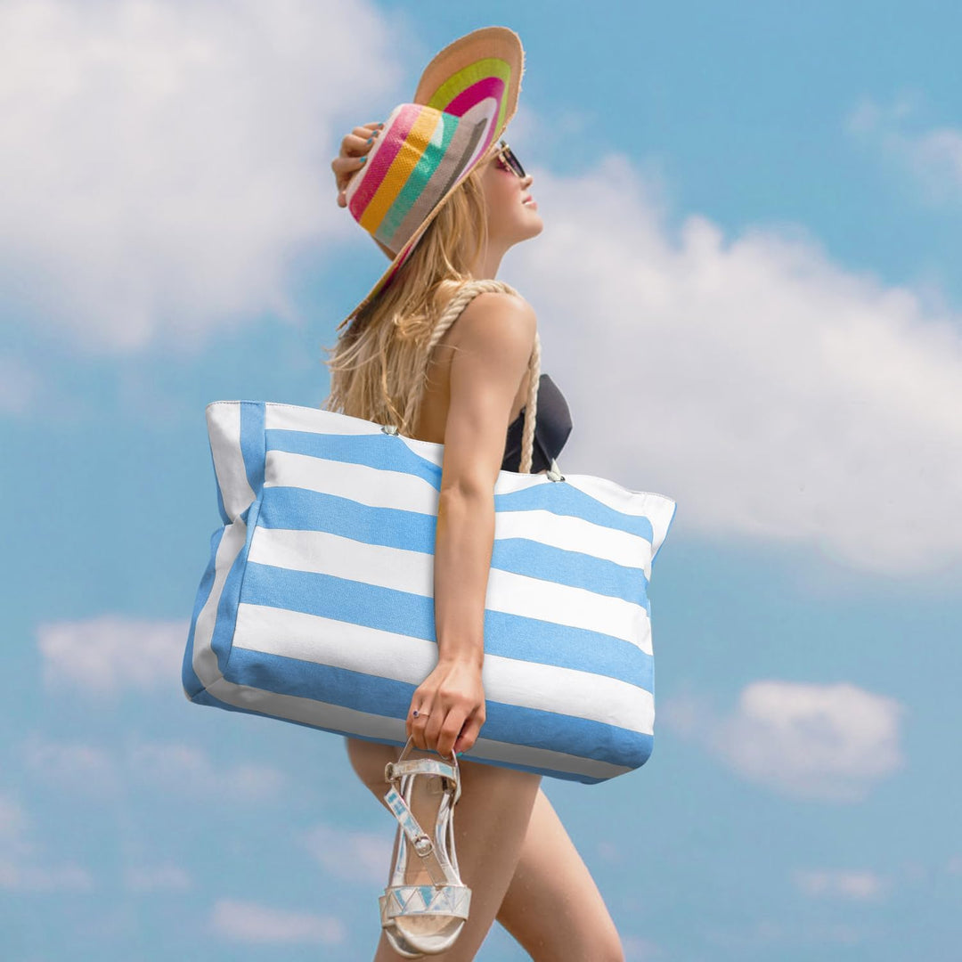 Waterproof Large Tote with Zipped Storage for Work & Play | Stornfield