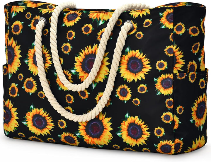 Waterproof Large Tote with Zipped Storage for Work & Play | Stornfield