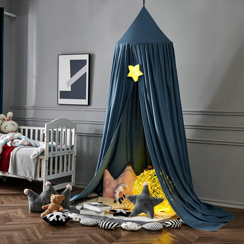 Stornfield | Blackout Bed Canopy for Kids | Soft. Breathable & Light-Blocking for Dreamy Play and Sleep Spaces