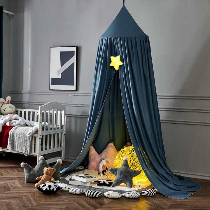 Stornfield | Blackout Bed Canopy for Kids | Soft. Breathable & Light-Blocking for Dreamy Play and Sleep Spaces