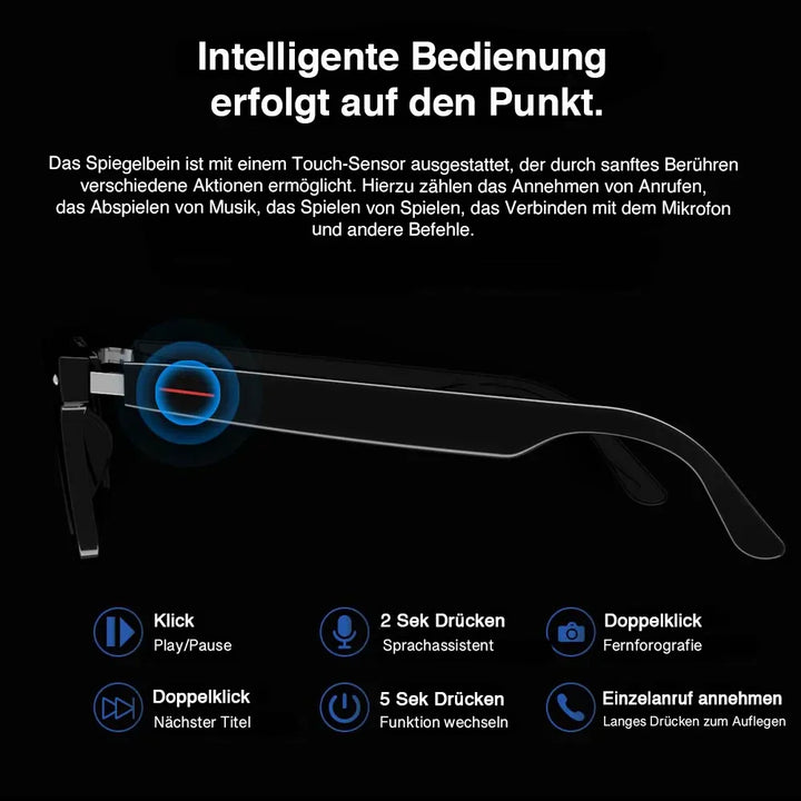Stornfield | Glasses with blue light filter and camera function