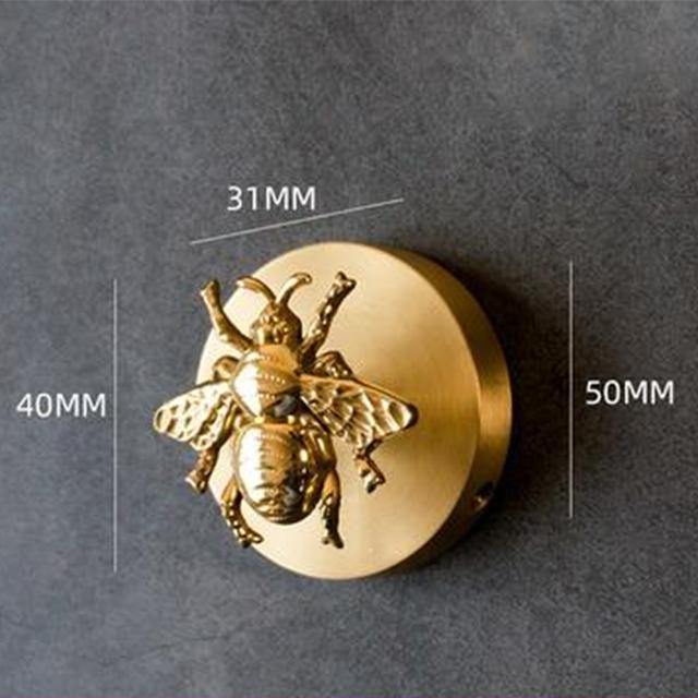 Golden Brass Wall Hooks – Handmade Animal Designs for Stylish Wall Decoration | Stornfield