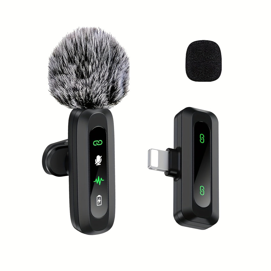Stornfield | SoundSnap Wireless Clip Microphone – USB-C Microphone for Smartphone and Tablet