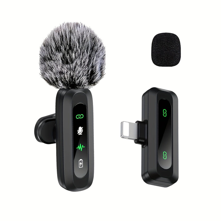 Stornfield | SoundSnap Wireless Clip Microphone – USB-C Microphone for Smartphone and Tablet