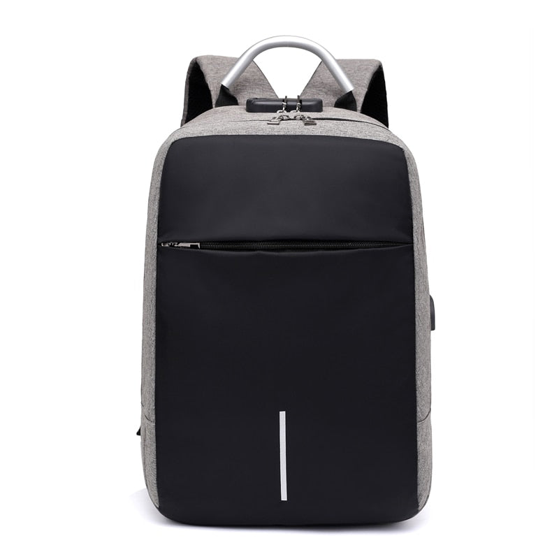 Water-Resistant Anti-Theft Laptop Backpack – Hidden Zipper Design with USB Charging | Stornfield
