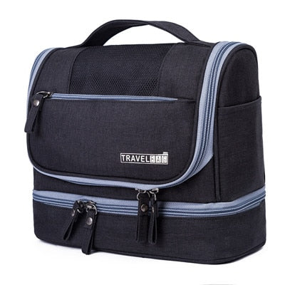 Large-Capacity Hanging Toiletry Bag Organizer – Multi-Compartment Travel Case | Stornfield