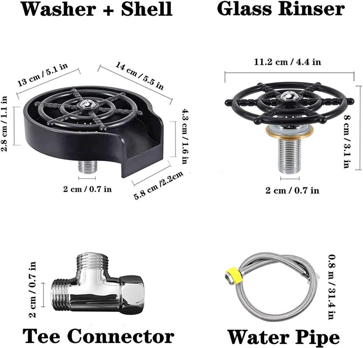 Glass Rinser For Sink | Stornfield