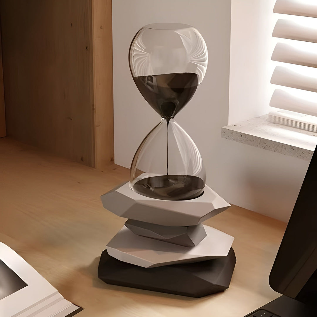 Minimalist Hourglass – Timeless & Decorative | Perfect for Living Room and Office | Stornfield