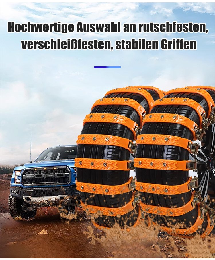 Non-slip tire chain | Ultimate car safety | Stornfield