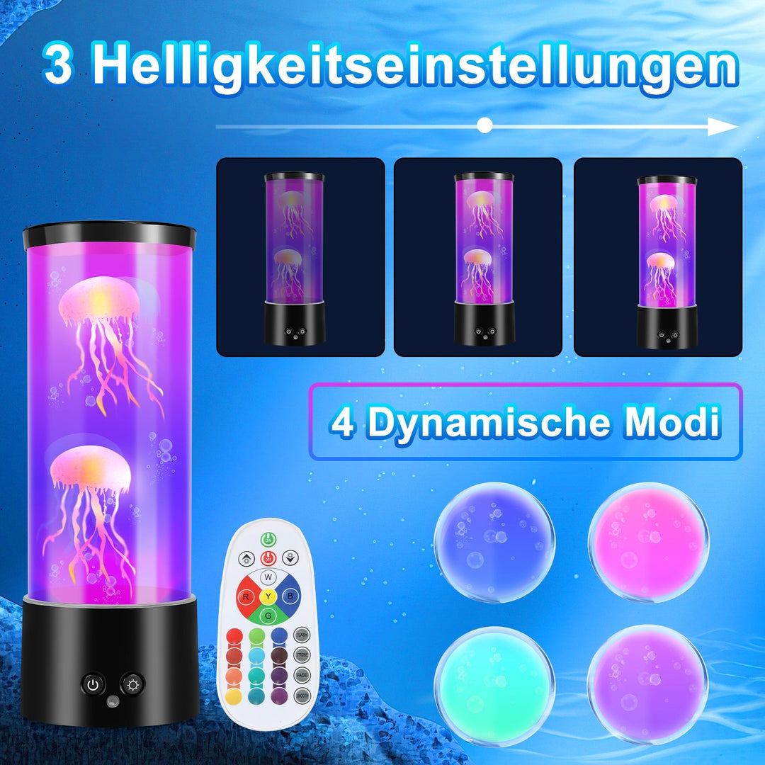 Jellyfish Lamp RGB with Remote Control | Stornfield