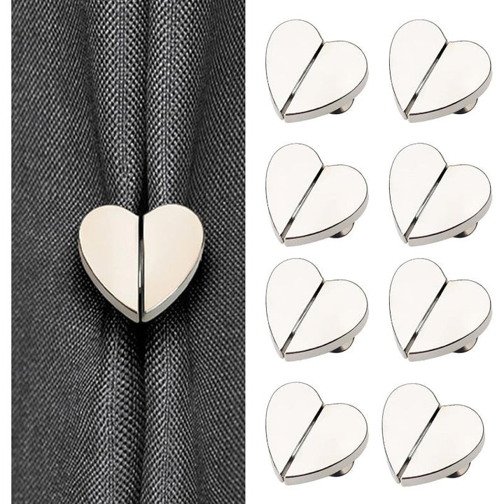 Heart-Shaped Magnetic Curtain Tiebacks Stornfield