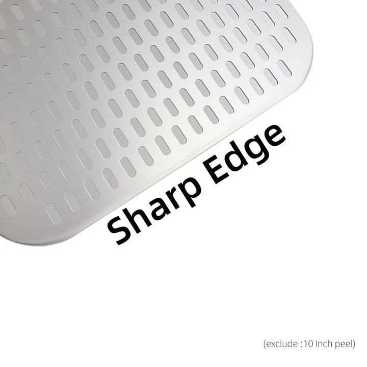 Big Pizza Perforated Shovel Paddle Handle for Oven Pizza Baking Tool | Stornfield