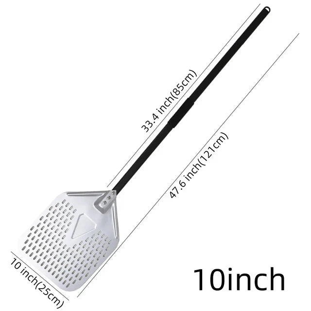 Big Pizza Perforated Shovel Paddle Handle for Oven Pizza Baking Tool | Stornfield
