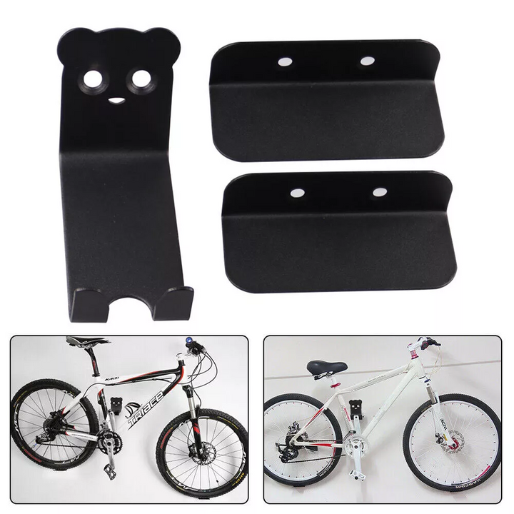 Stornfield | WallGrip Bike Hook – Space-Saving Steel Bike Wall Holder