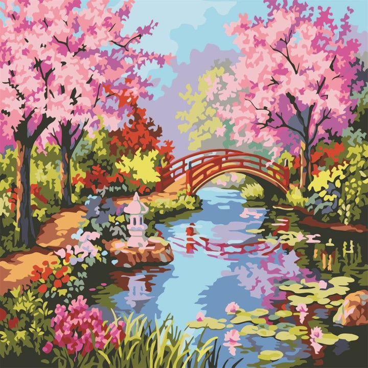 Cherry Blossom - Van-Go Paint by Number Kit | Stornfield