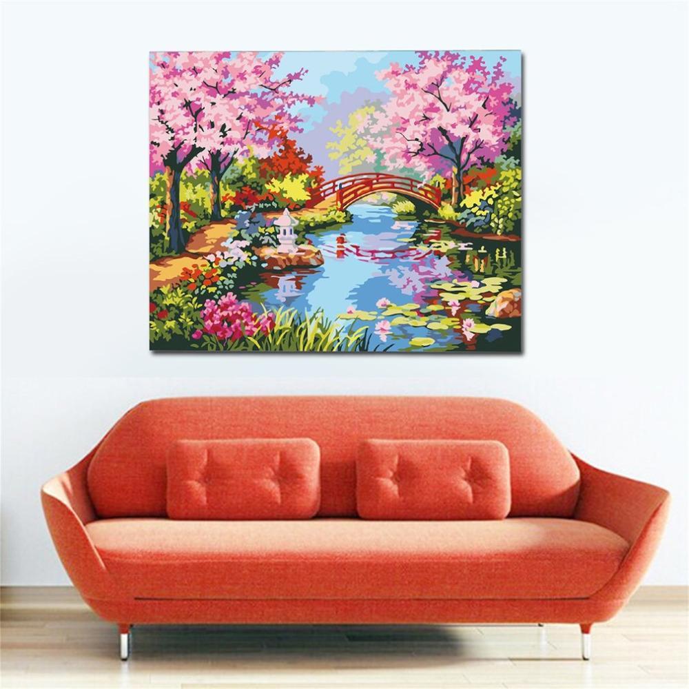 Cherry Blossom - Van-Go Paint-By-Number Kit | Stornfield