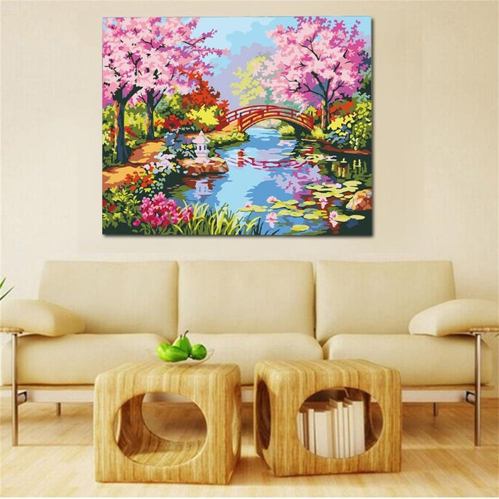 Cherry Blossom - Van-Go Paint by Number Kit | Stornfield
