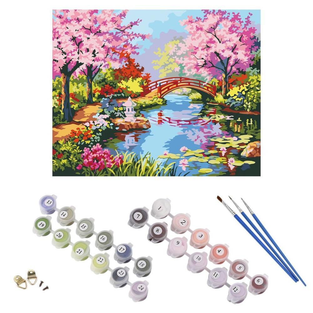 Cherry Blossom - Van-Go Paint by Number Kit | Stornfield