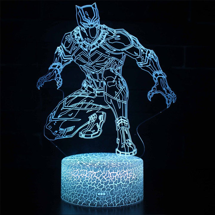 Stornfield | Lampe 3D Marvel Black Panther Stealth