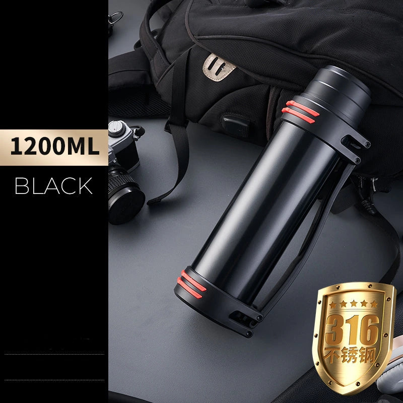 Giant Drink Stainless Steel Thermos Bottle | Stornfield