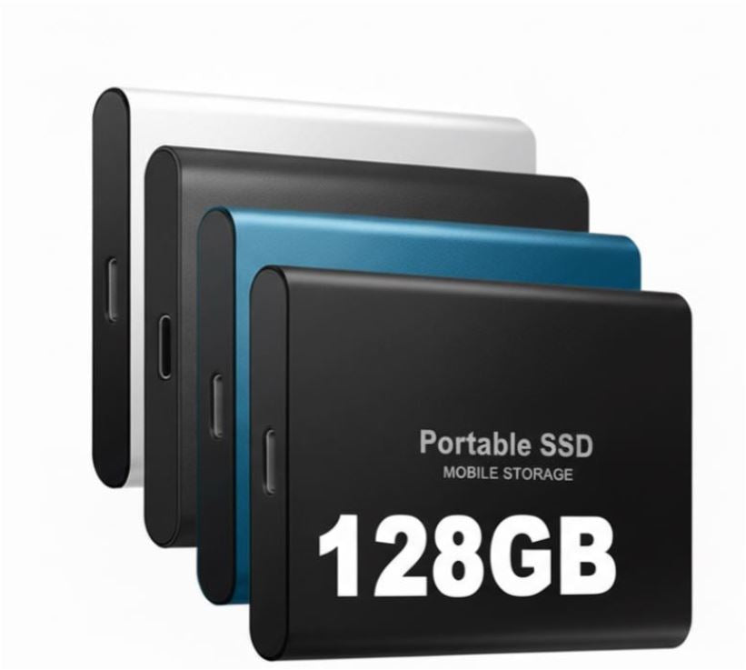 Stornfield | DataSprint External SSD 128GB – Fast USB-C storage up to 1050 MB/s