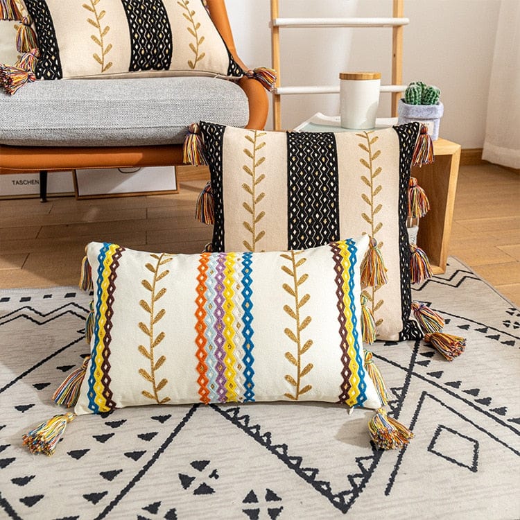 Textured Tassel Pillowcase | Stornfield