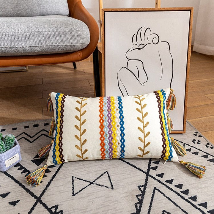 Textured Tassel Pillowcase | Stornfield