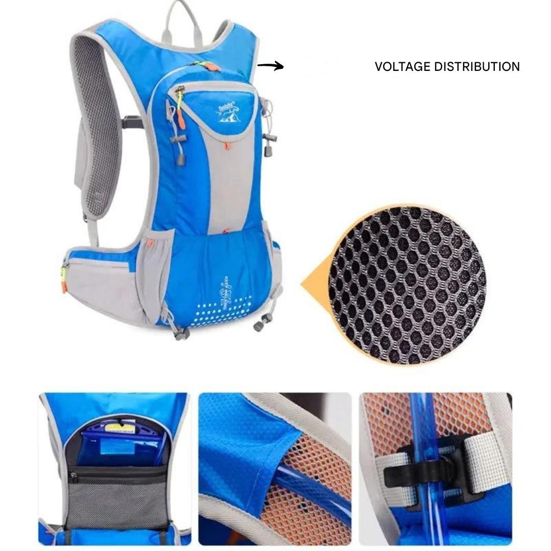 HydroTrail Backpack with Built-in Water Bladder – Lightweight & Waterproof | Stornfield