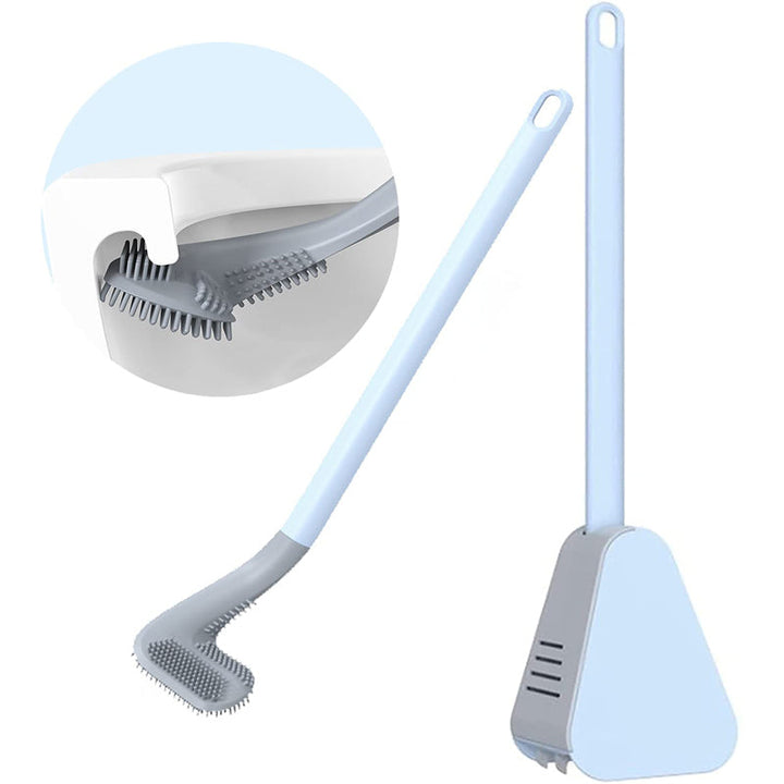 Stornfield | Flexible Silicone Toilet Brush with Long Handle