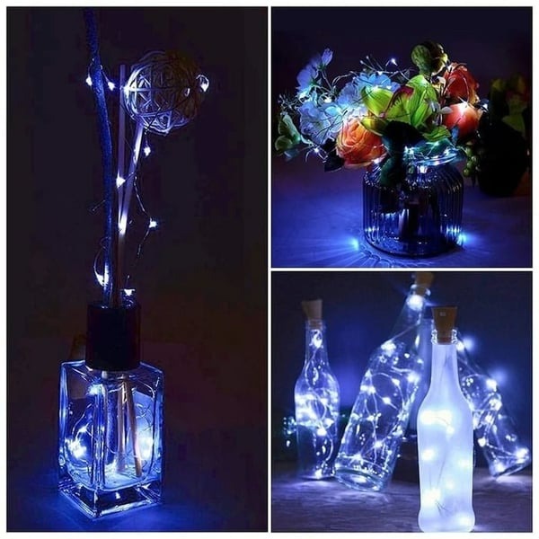 Led Bottle Light Cork Night Light DIY Decor | Stornfield