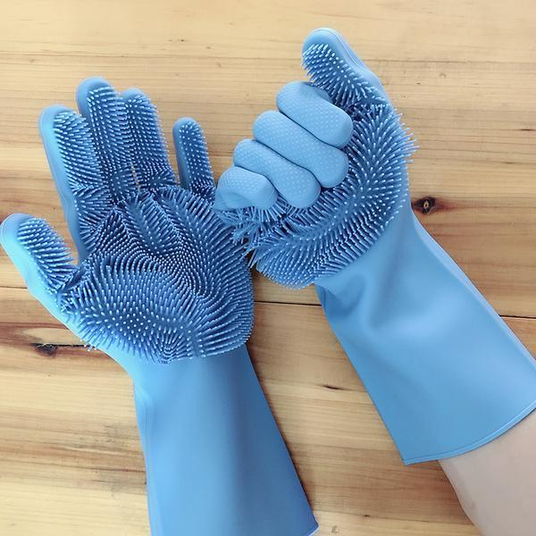 Magic Silicone Cleaning Gloves (in Pair) | Stornfield