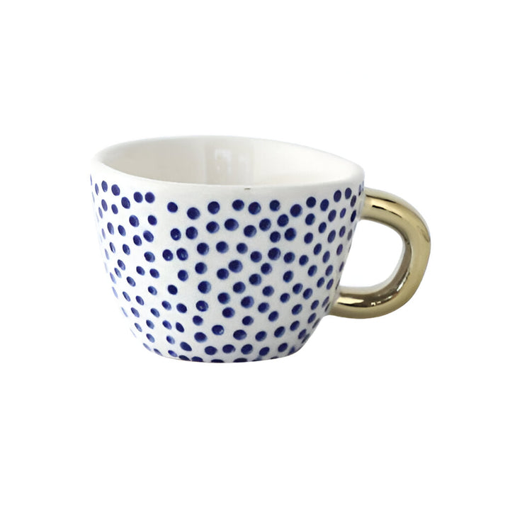 Ceramic mug with geometric design – Stylish and modern | Ideal for coffee or tea | Stornfield