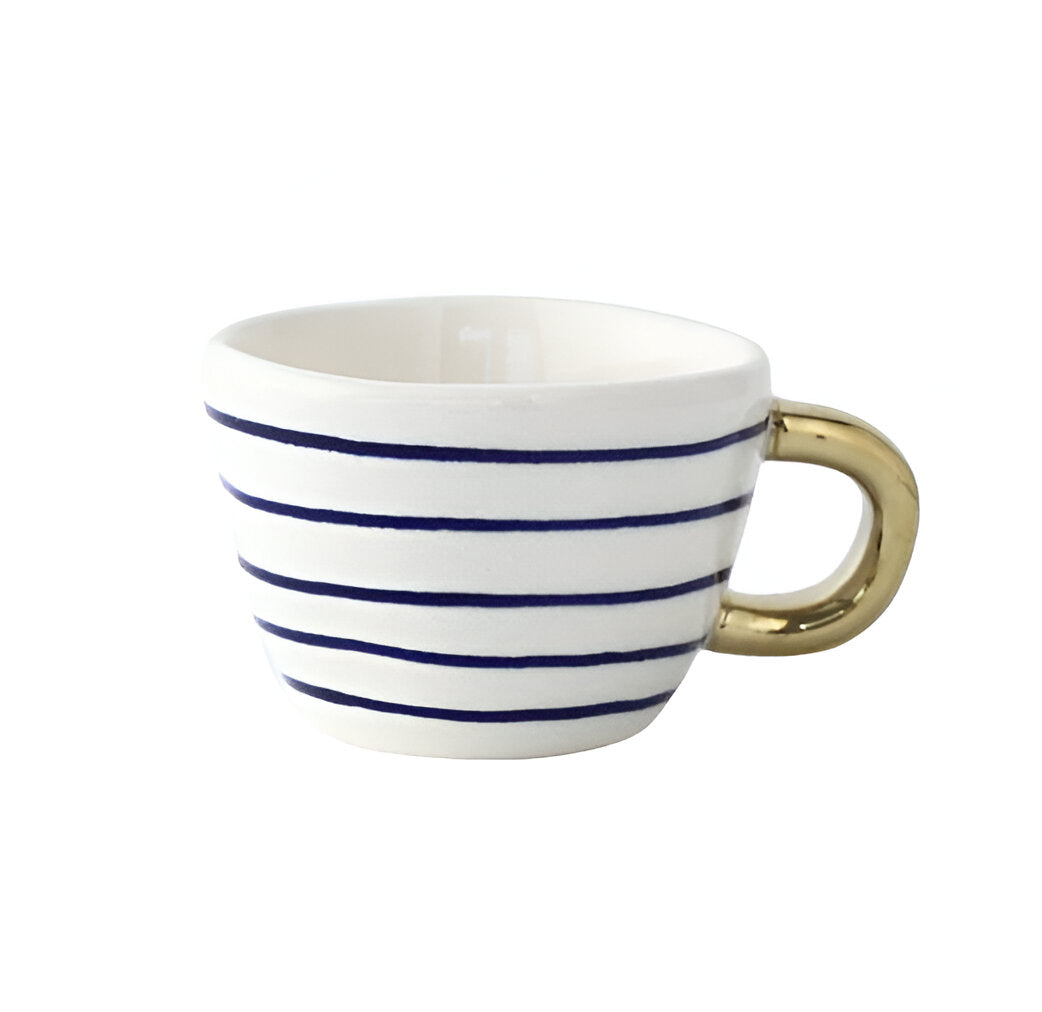 Ceramic mug with geometric design – Stylish and modern | Ideal for coffee or tea | Stornfield
