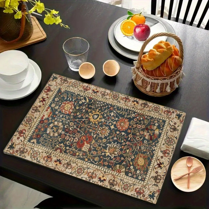Heat Resistant Bohemian Ethnic Woven Tablecloths | Stornfield