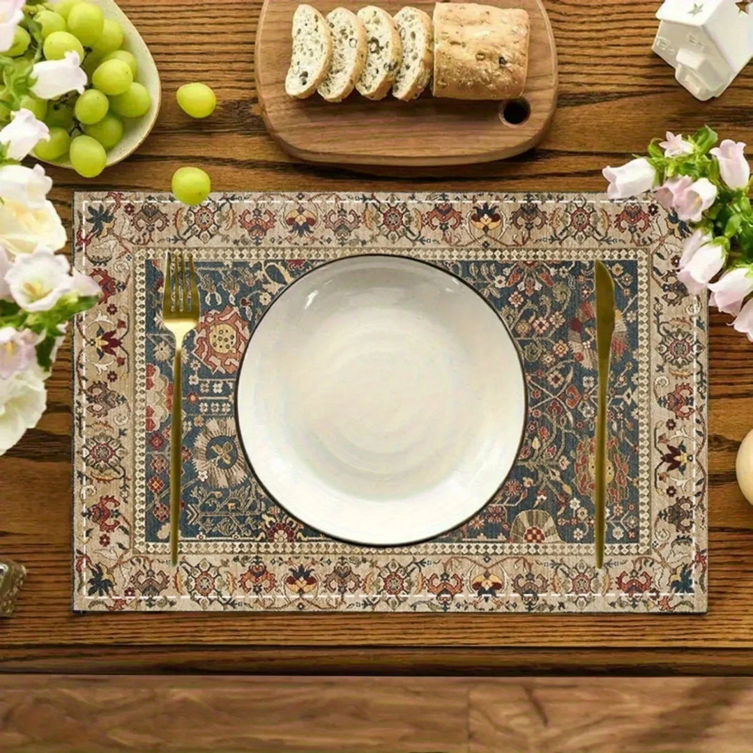 Heat Resistant Bohemian Ethnic Woven Tablecloths | Stornfield