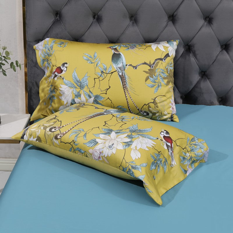 Tropical Haven Duvet Cover Set (Egyptian Cotton, 500 TC) | Stornfield