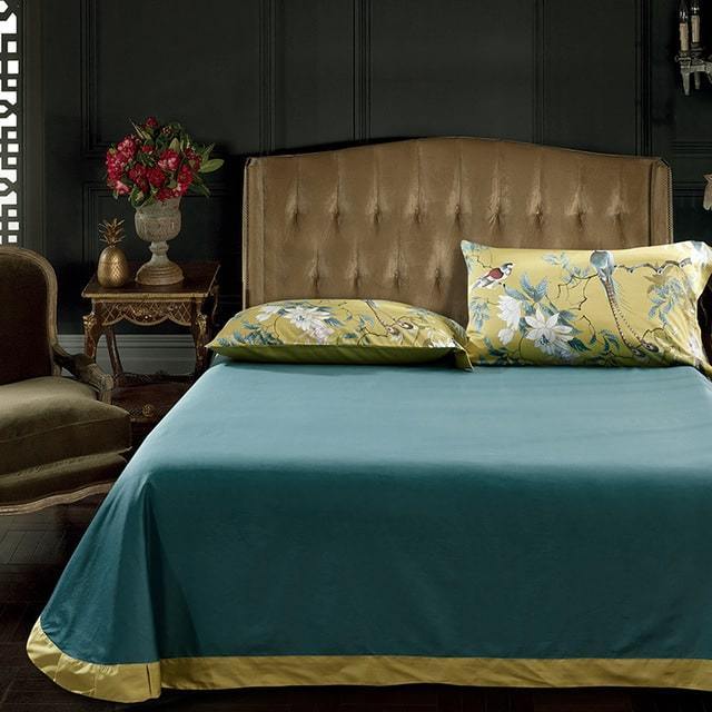 Tropical Haven Duvet Cover Set (Egyptian Cotton, 500 TC) | Stornfield