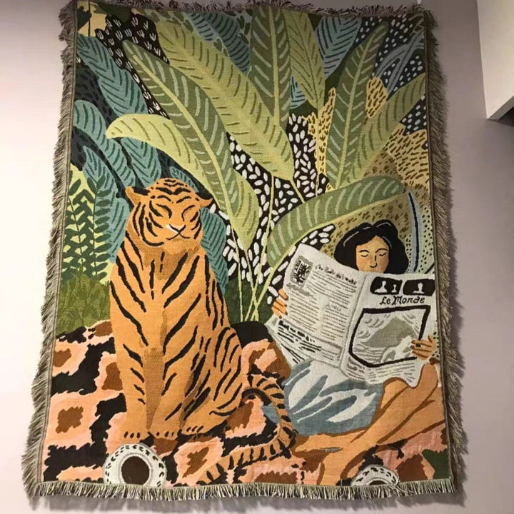 Stornfield | Boho Knit Blanket
