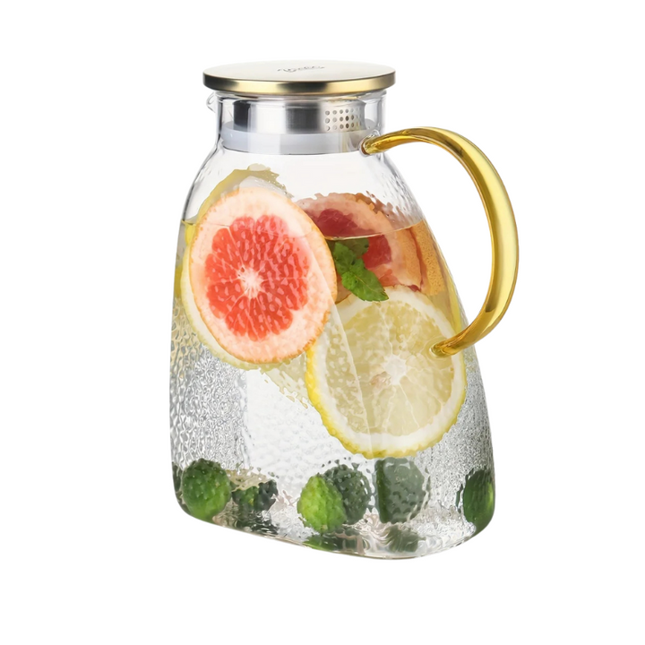 Borosilicate Glass Pitcher With Handle And Lid Ice Tea Glass Pitcher | Stornfield