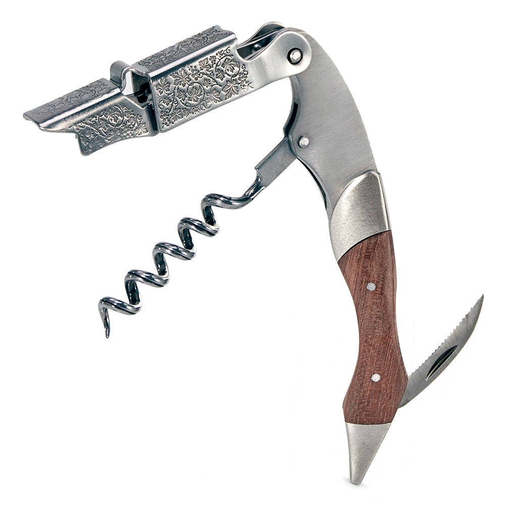 Bottle Opener and Foil Cutter Gift for Wine Lovers Wine Corkscrew | Stornfield