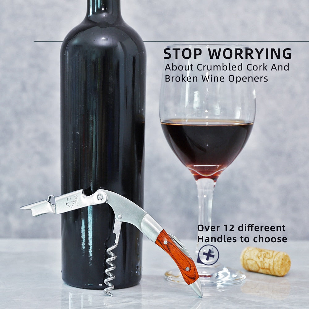 Bottle Opener and Foil Cutter Gift for Wine Lovers Wine Corkscrew | Stornfield