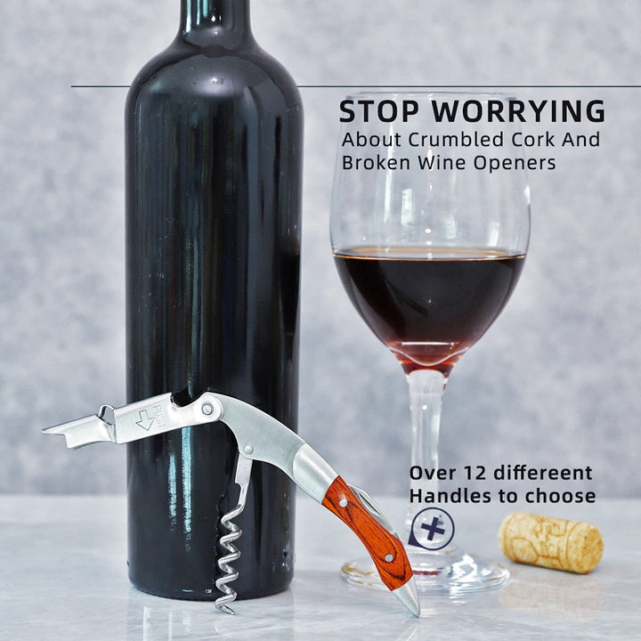 Bottle Opener and Foil Cutter Gift for Wine Lovers Wine Corkscrew | Stornfield